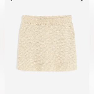 Glittery H&M mini skirt
